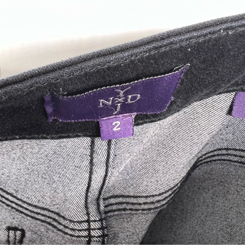 Nydj womens size 2 black legging skinny jeans - Picture 6 of 8